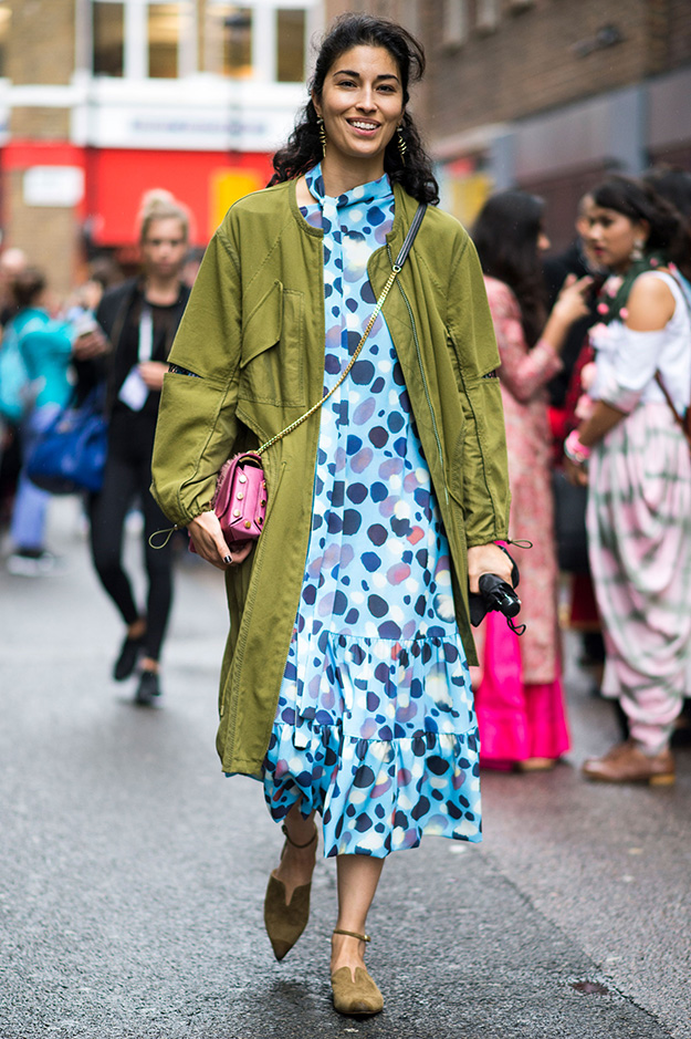 Что носят на Неделе моды в Лондоне: часть 1 (фото 21)