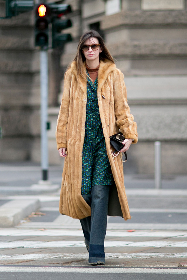 Неделя моды в Милане, осень-зима 2016: street style. Часть 2 (фото 22)