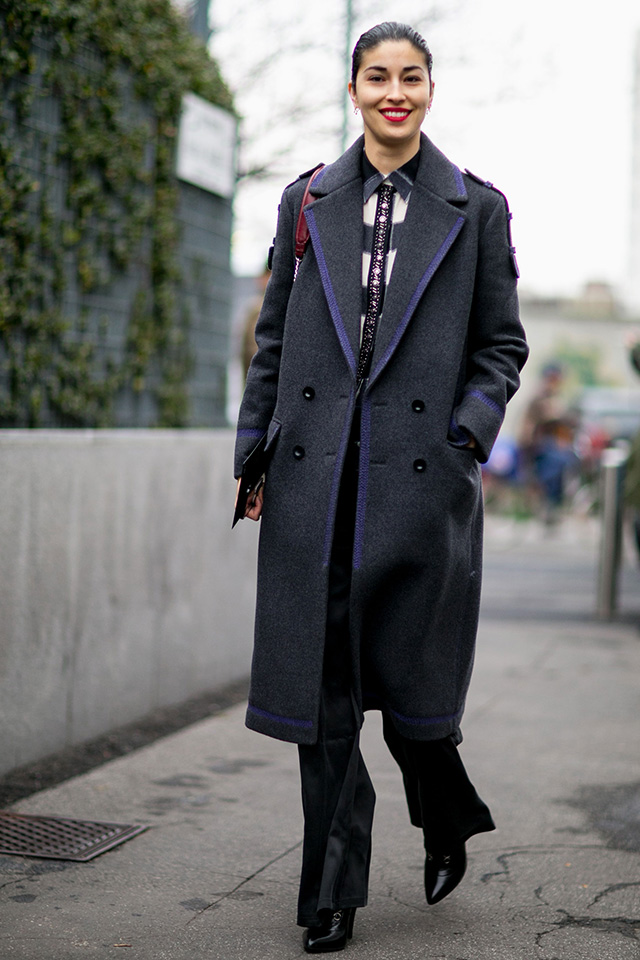 Неделя моды в Милане, осень-зима 2016: street style. Часть 4 (фото 1)