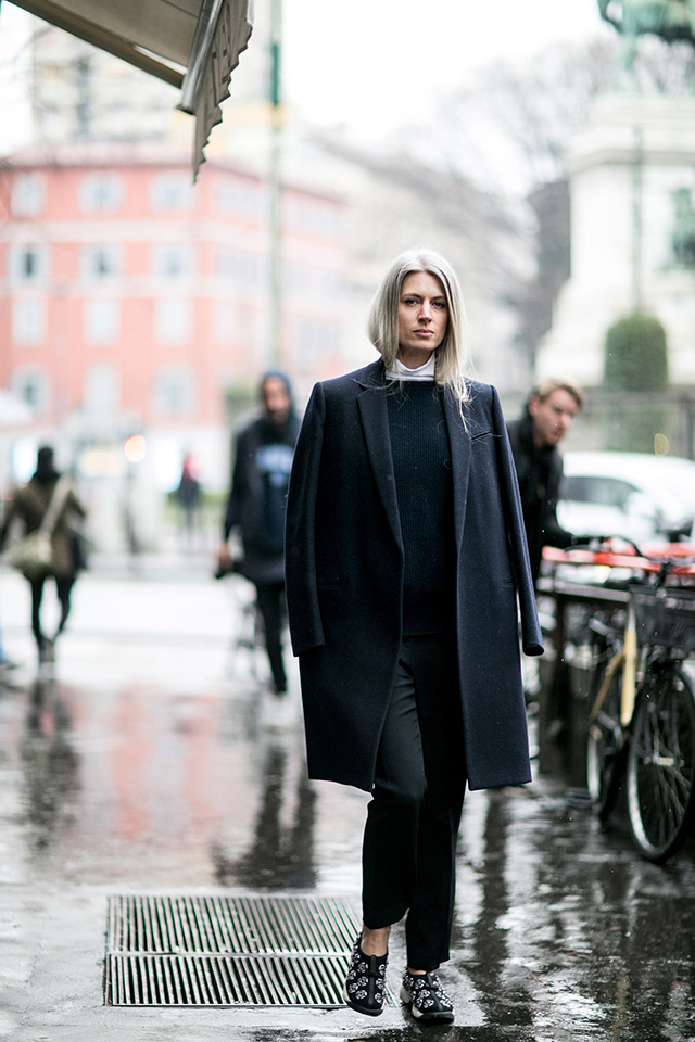 Неделя моды в Милане, осень-зима 2016: street style. Часть 4 (фото 10)