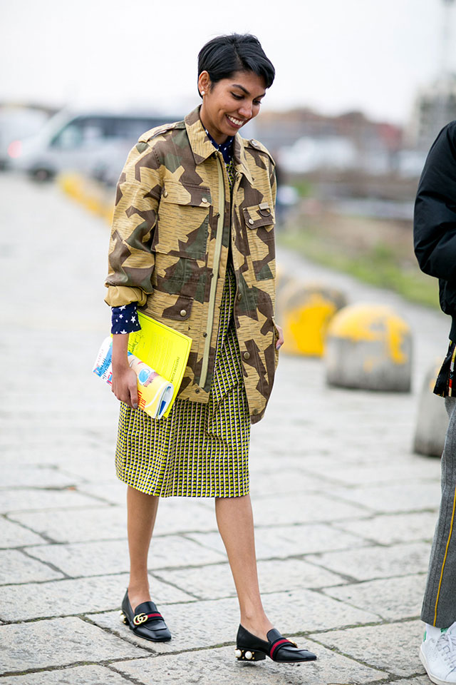 Неделя моды в Милане, осень-зима 2016: street style. Часть 1 (фото 10)