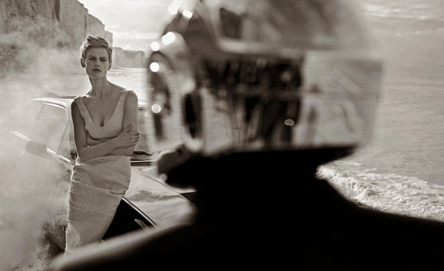 Daft Punk и Саския де Брау в съемке Питера Линдберга (фото 11)