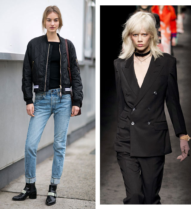 Марьян Йонкман; Маарти Верхоф на показе Gucci От сестер Павловых до сестер Хадид: главные героини подиумов F/W 2016 (фото 7)