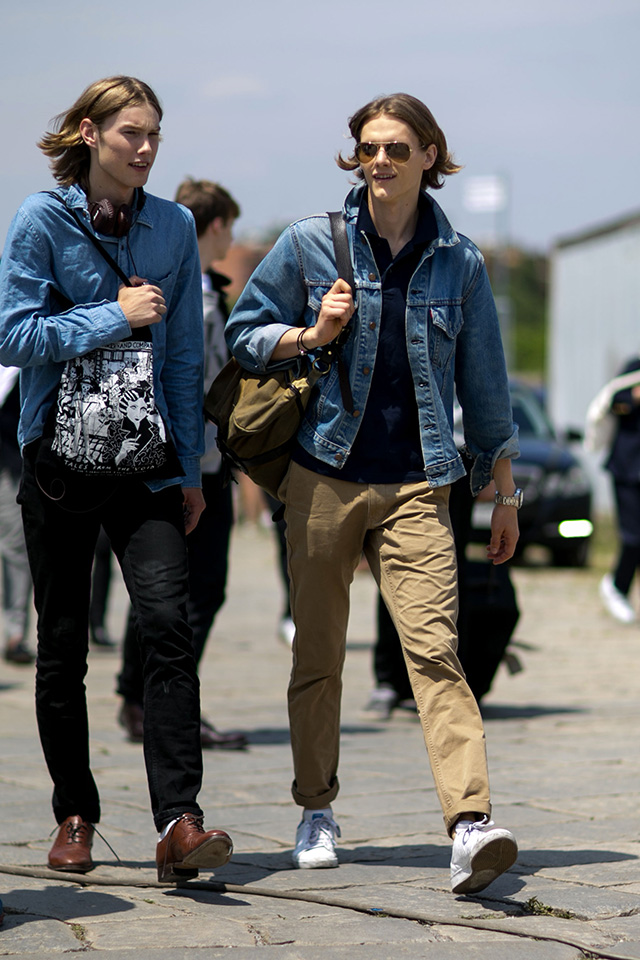 Неделя мужской моды в Милане, весна-лето 2016: street style. Часть 3 (фото 8)