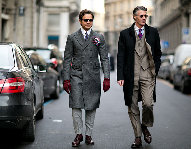 Мужская неделя моды в Милане F/W 2015: street style. Часть 2 (фото 9)