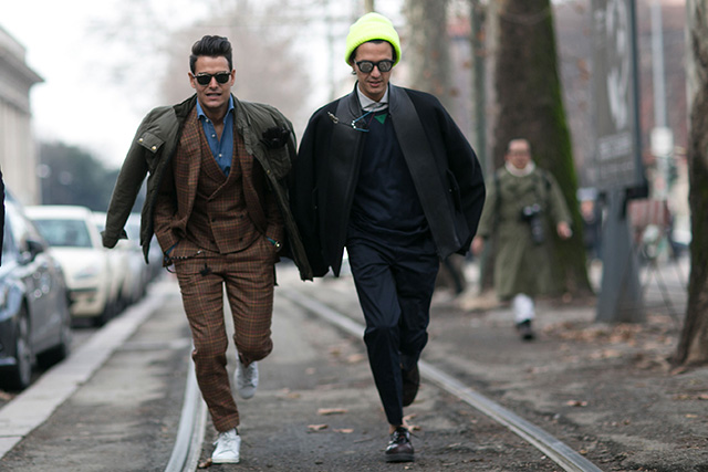 Мужская неделя моды в Милане F/W 2015: street style. Часть 3 (фото 7)