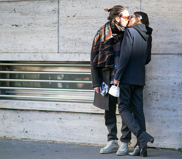 Неделя мужской моды в Милане, осень-зима 2016: street style. Часть 2 (фото 11)