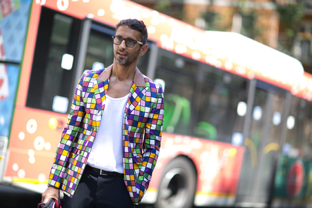 Неделя мужской моды в Милане, весна-лето 2016: street style. Часть 1 (фото 8)