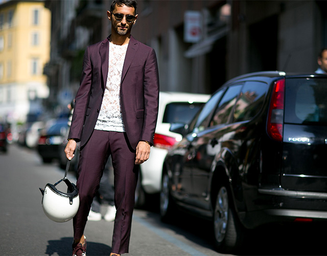 Неделя мужской моды в Милане, весна-лето 2016: street style. Часть 3 (фото 17)