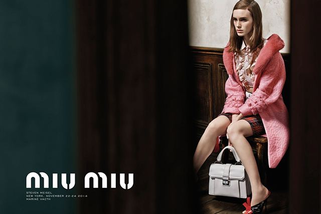 Рекламная кампания Miu Miu, весна-лето 2015 (фото 1)