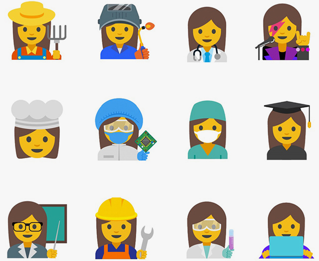 Unicode анонсировал новые эмодзи с женщинами разных профессий (фото 1)