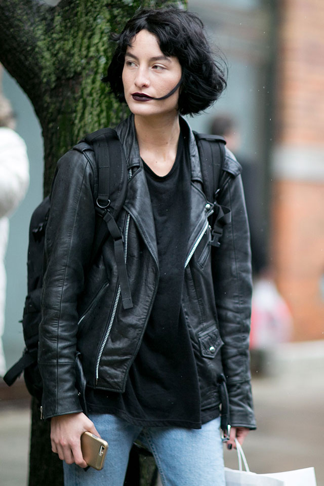 Неделя моды в Нью-Йорке, осень-зима 2016: street style. Часть 3 (фото 14)