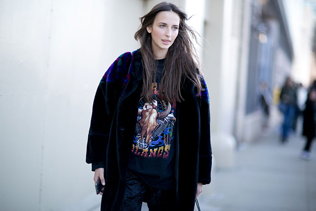 Неделя моды в Нью-Йорке, осень-зима 2016: street style. Часть 5 (фото 22)