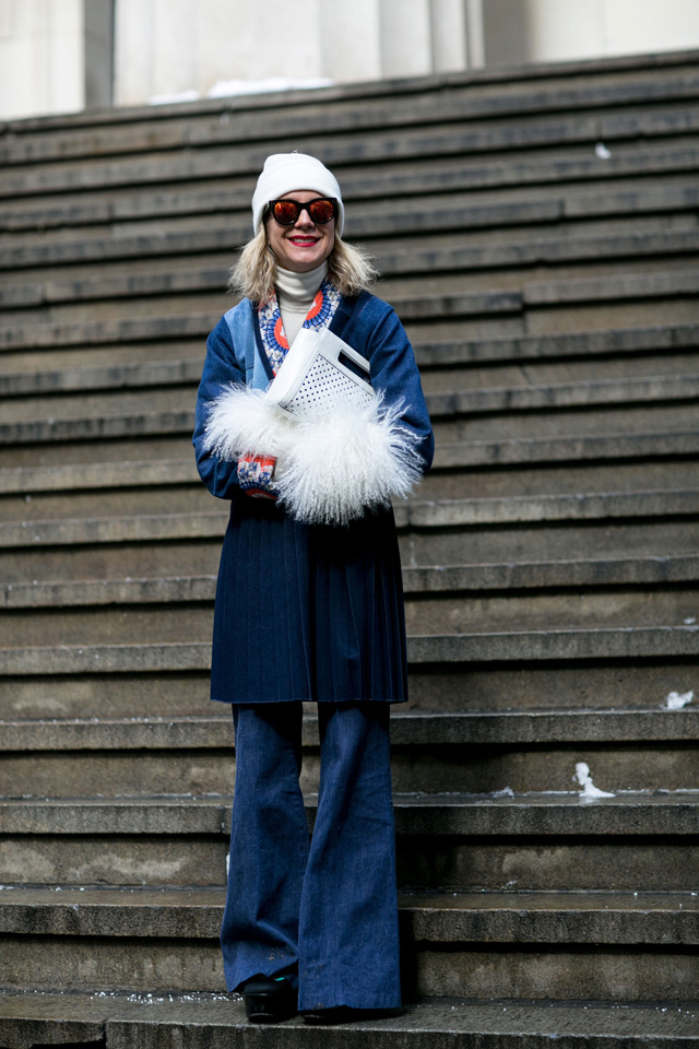 Неделя моды в Нью-Йорке F/W 2015: street style. Часть 5 (фото 4)