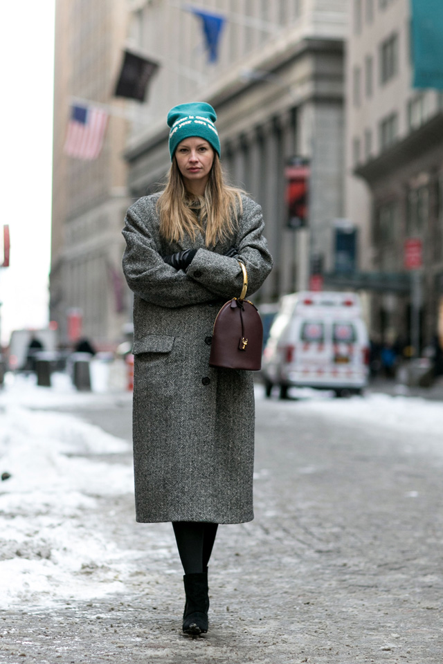 Неделя моды в Нью-Йорке F/W 2015: street style. Часть 5 (фото 10)