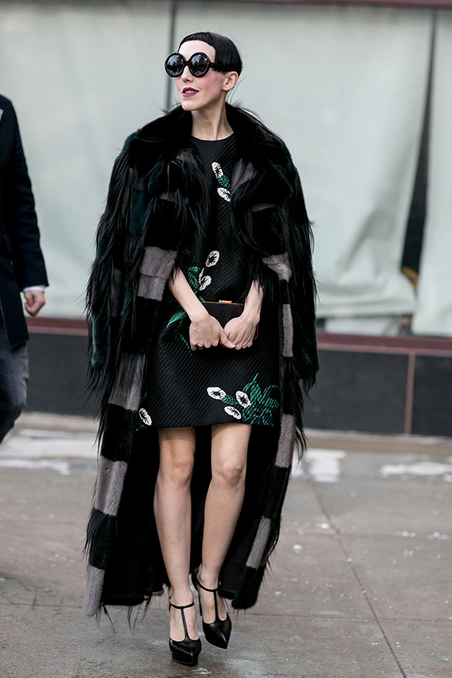 Неделя моды в Нью-Йорке F/W 2015: street style. Часть 6 (фото 7)
