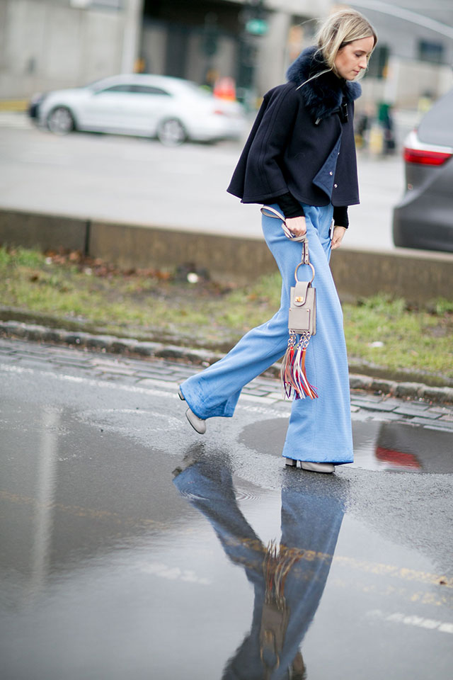 Неделя моды в Нью-Йорке, осень-зима 2016: street style. Часть 3 (фото 16)