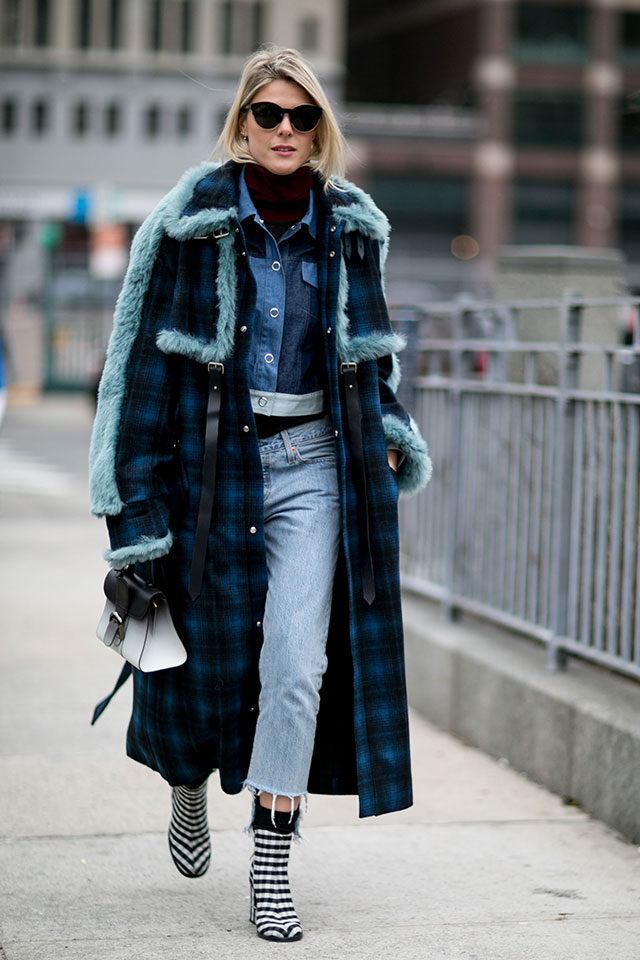 Неделя моды в Нью-Йорке, осень-зима 2016: street style. Часть 4 (фото 25)