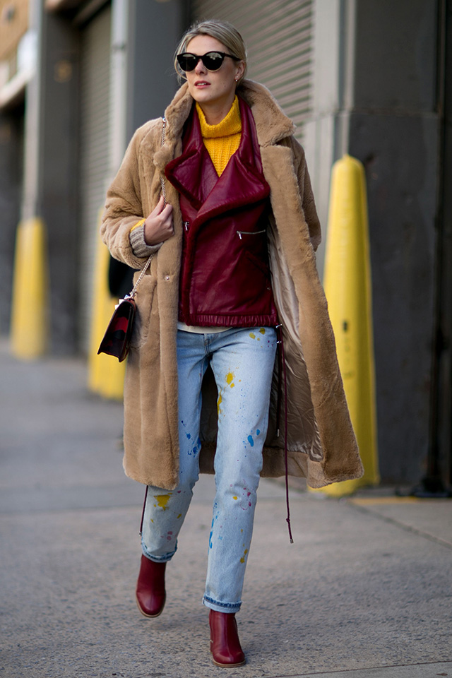 Неделя моды в Нью-Йорке, осень-зима 2016: street style. Часть 5 (фото 16)