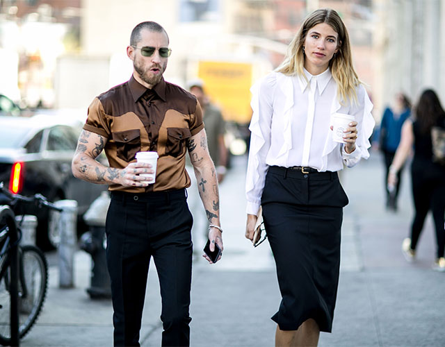 Неделя моды в Нью-Йорке весна-лето 2016: street style. Часть 6 (фото 6)