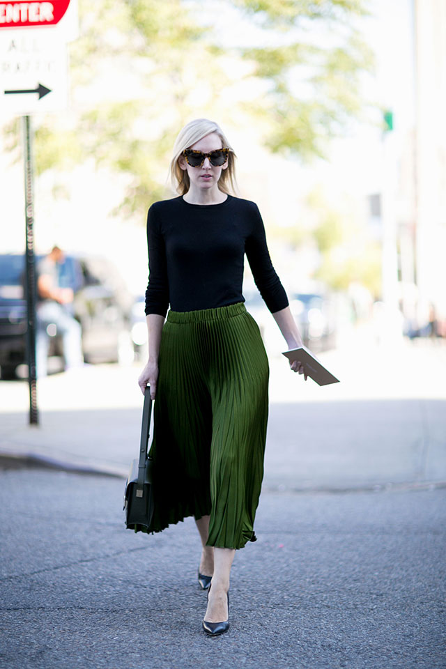 Неделя моды в Нью-Йорке весна-лето 2016: street style. Часть 6 (фото 10)