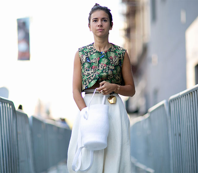 Неделя моды в Нью-Йорке весна-лето 2016: street style. Часть 6 (фото 15)