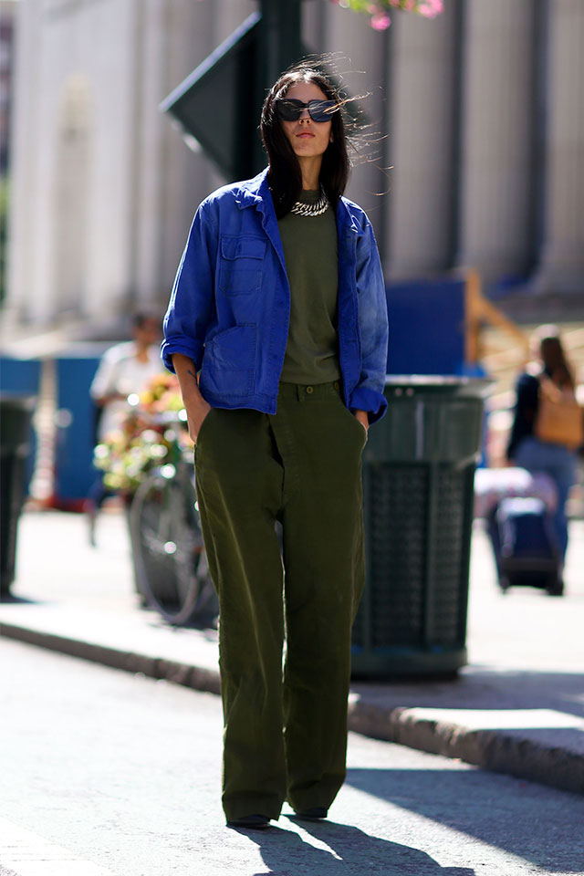 Неделя моды в Нью-Йорке весна-лето 2016: street style. Часть 4 (фото 23)