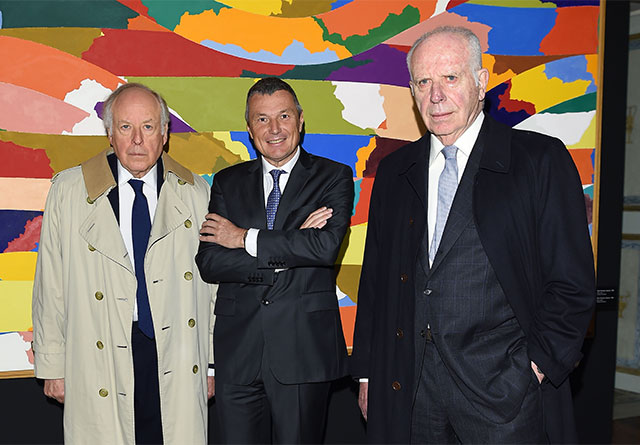 Никола Булгари, Жан-Кристоф Бабен и Паоло Булгари Bulgari открыл выставку SerpentiForm (фото 1)