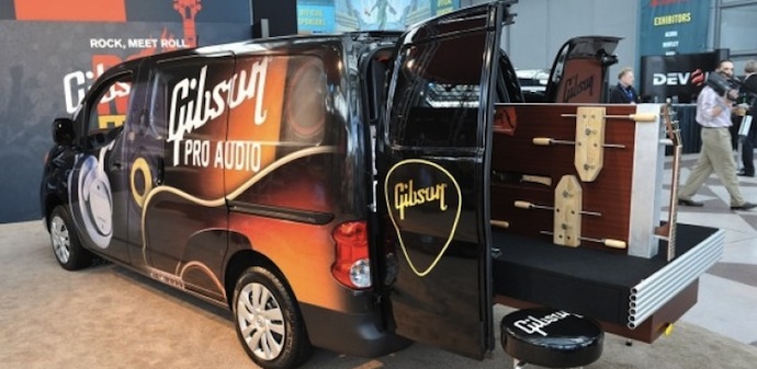 Gibson NV200 Mobile Repair & Restoration Van