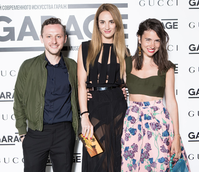 Андрей Артемов, Алексия Нидзельски и Наталья Гольденберг Открытие года: новое здание музея современного искусства "Гараж" (фото 39)