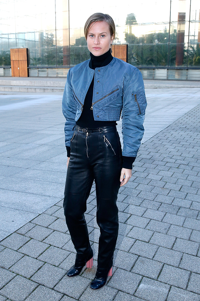 Гости показа Louis Vuitton в Париже (фото 5)