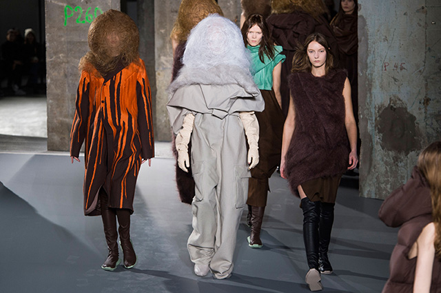 Обзор Buro 24/7: Rick Owens, осень-зима 2016 (фото 1)