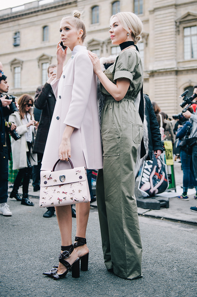Неделя моды в Париже, осень-зима 2016: street style. Часть 4 (фото 9)