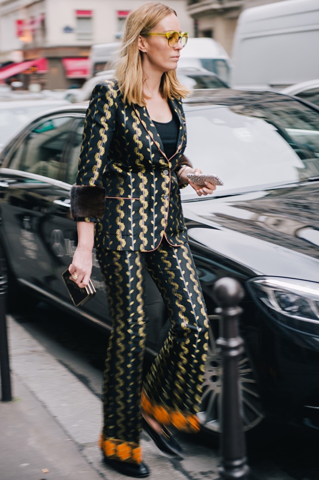 Неделя моды в Париже, осень-зима 2016: street style. Часть 4 (фото 15)