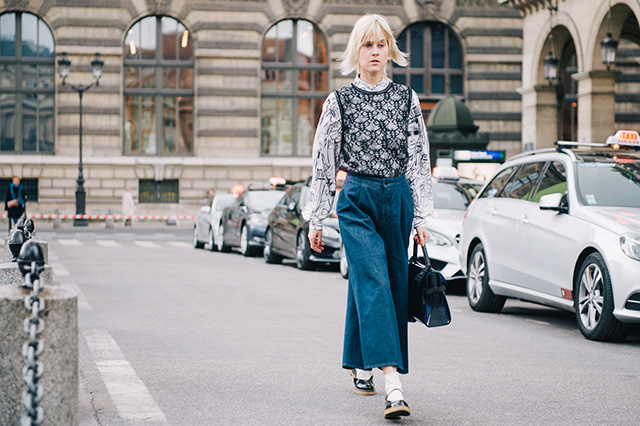 Неделя моды в Париже, осень-зима 2016: street style. Часть 4 (фото 4)