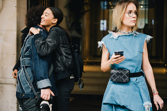 Неделя моды в Париже, осень-зима 2016: street style. Часть 6 (фото 7)