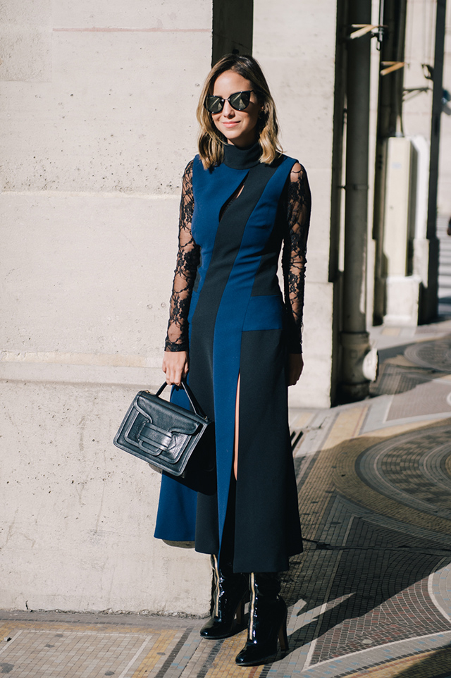 Неделя моды в Париже, осень-зима 2016: street style. Часть 6 (фото 9)