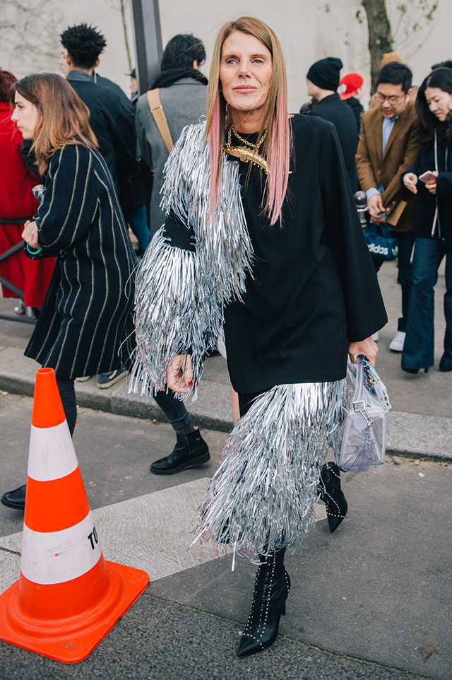 Неделя моды в Париже, осень-зима 2016: street style. Часть 6 (фото 4)