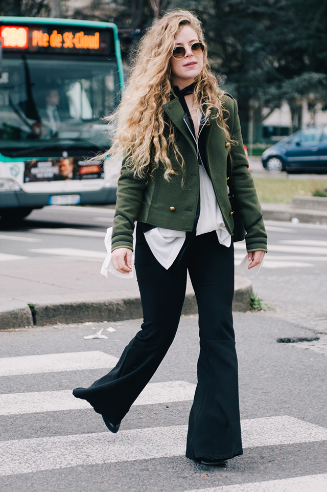 Неделя моды в Париже, осень-зима 2016: street style. Часть 6 (фото 8)