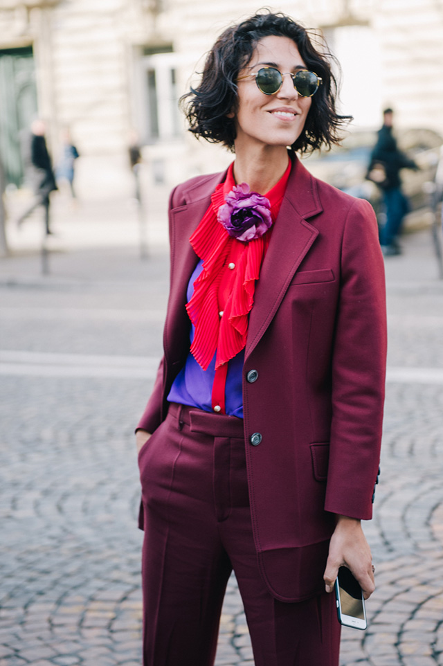 Неделя моды в Париже, осень-зима 2016: street style. Часть 3 (фото 1)