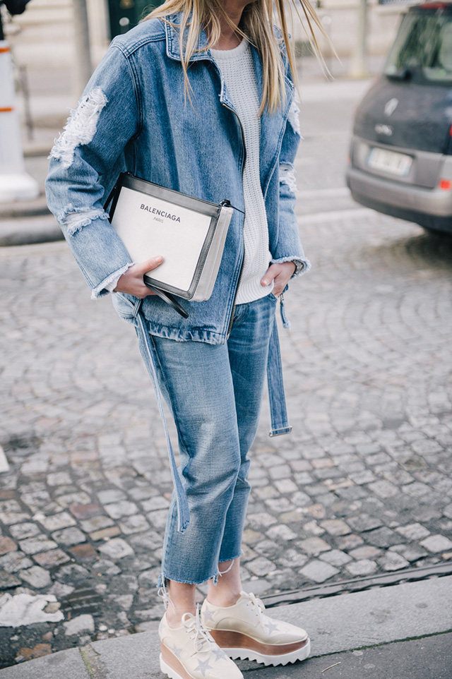 Неделя моды в Париже, осень-зима 2016: street style. Часть 3 (фото 6)