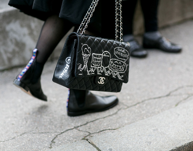 Неделя высокой моды в Париже S/S 2015: street style. Часть 2 (фото 20)