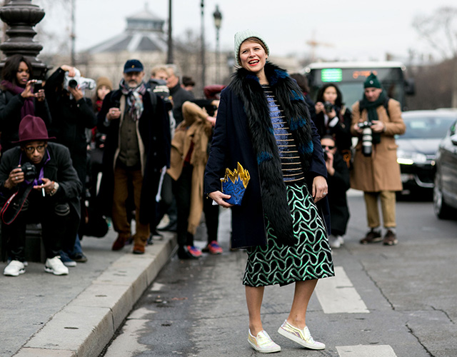 Неделя высокой моды в Париже S/S 2015: street style. Часть 2 (фото 9)