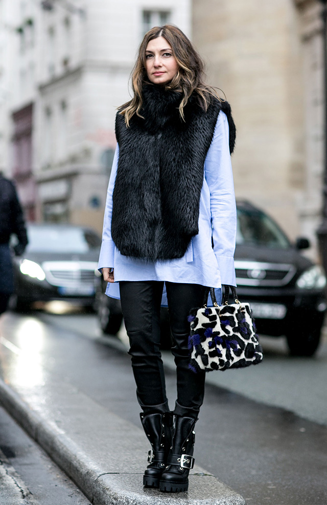 Неделя высокой моды в Париже S/S 2015: street style. Часть 3 (фото 4)