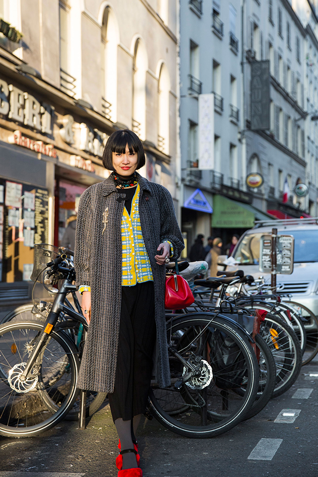 Неделя мужской моды в Париже, осень-зима 2016: street style (фото 9)