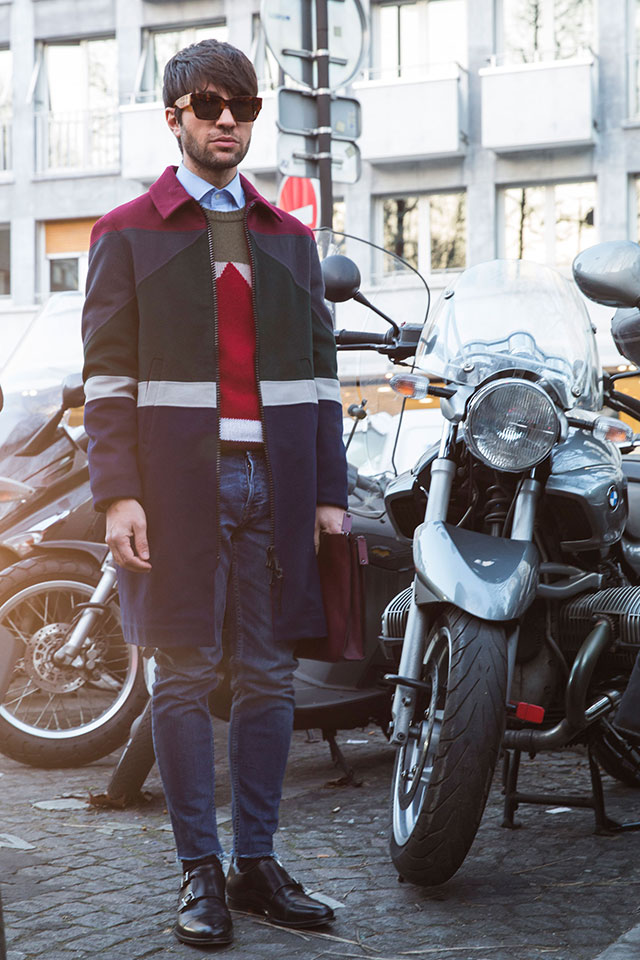 Неделя мужской моды в Париже, осень-зима 2016: street style (фото 6)