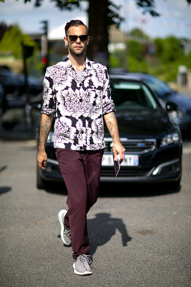 Неделя мужской моды в Париже, весна-лето 2016: street style. Часть 2 (фото 7)