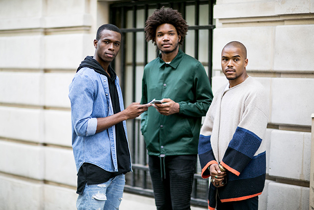 Неделя мужской моды в Париже, весна-лето 2016: street style. Часть 2 (фото 19)