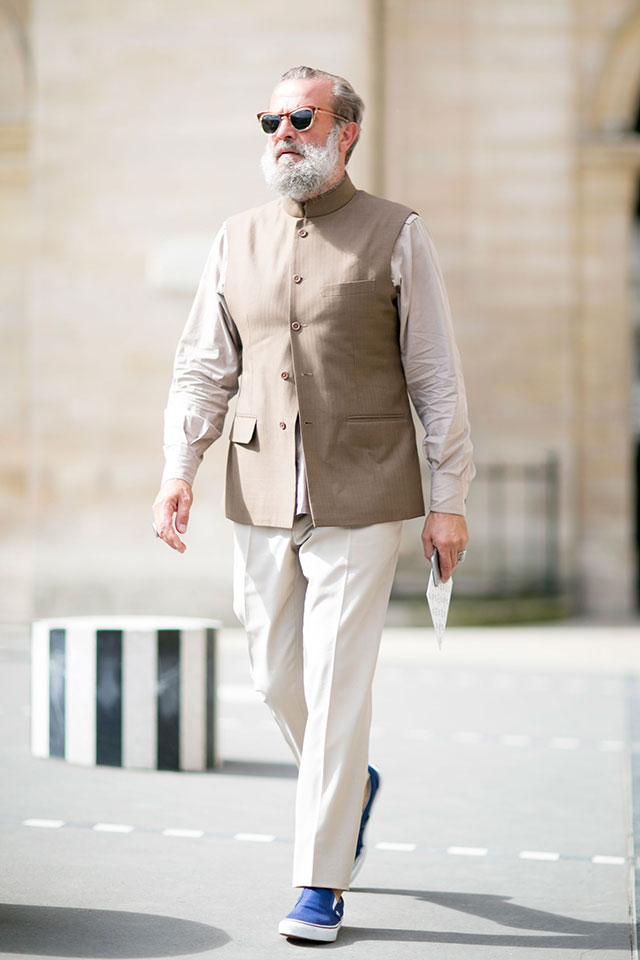 Неделя моды в Париже, весна-лето 2017: street style. Часть 1 (фото 19)