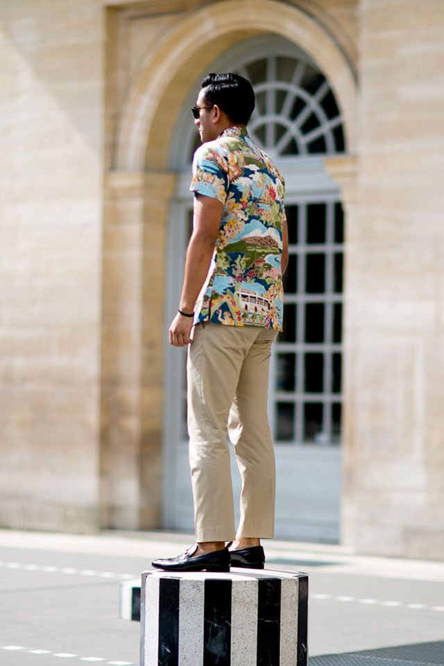 Неделя моды в Париже, весна-лето 2017: street style. Часть 1 (фото 15)